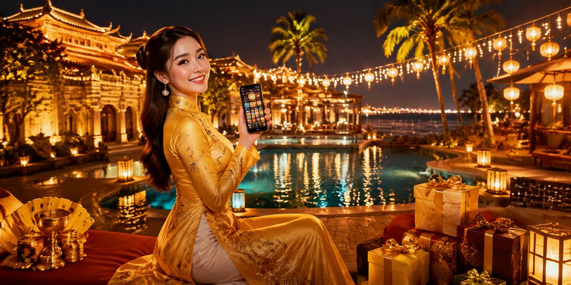 Phụ nữ Huế mặc áo dài trải nghiệm casino app trên điện thoại di động